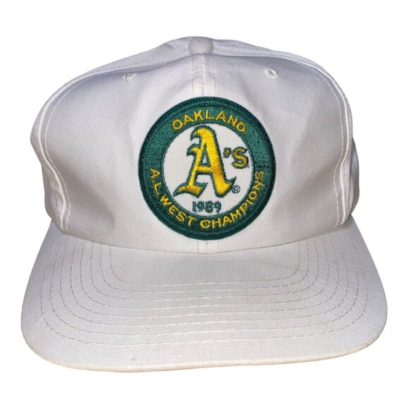 Oakland As 1989 AL West Champions Cap By Sports Specialties - Picture 1 of 6